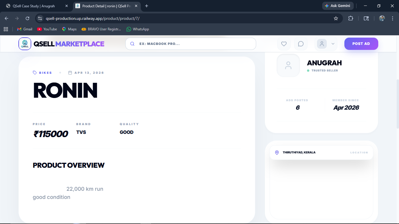 Negotiation UI